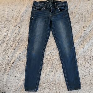American Eagle Outfitters Blue Skinny Jeans